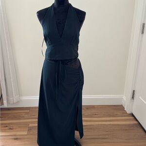 Abercrombie & Fitch Black Strapless Top